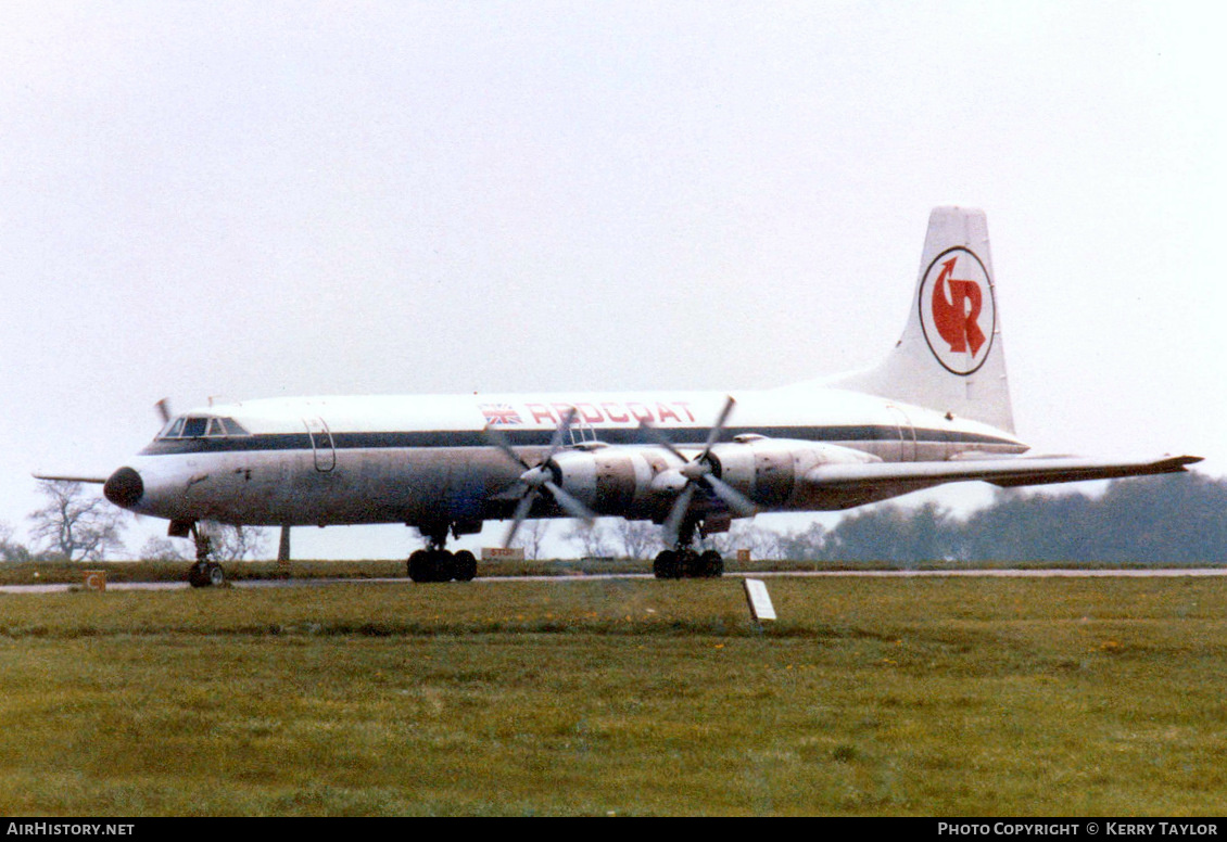 Aircraft Photo of G-BRED | Canadair CL-44D4-2 | Redcoat Air Cargo | AirHistory.net #643854