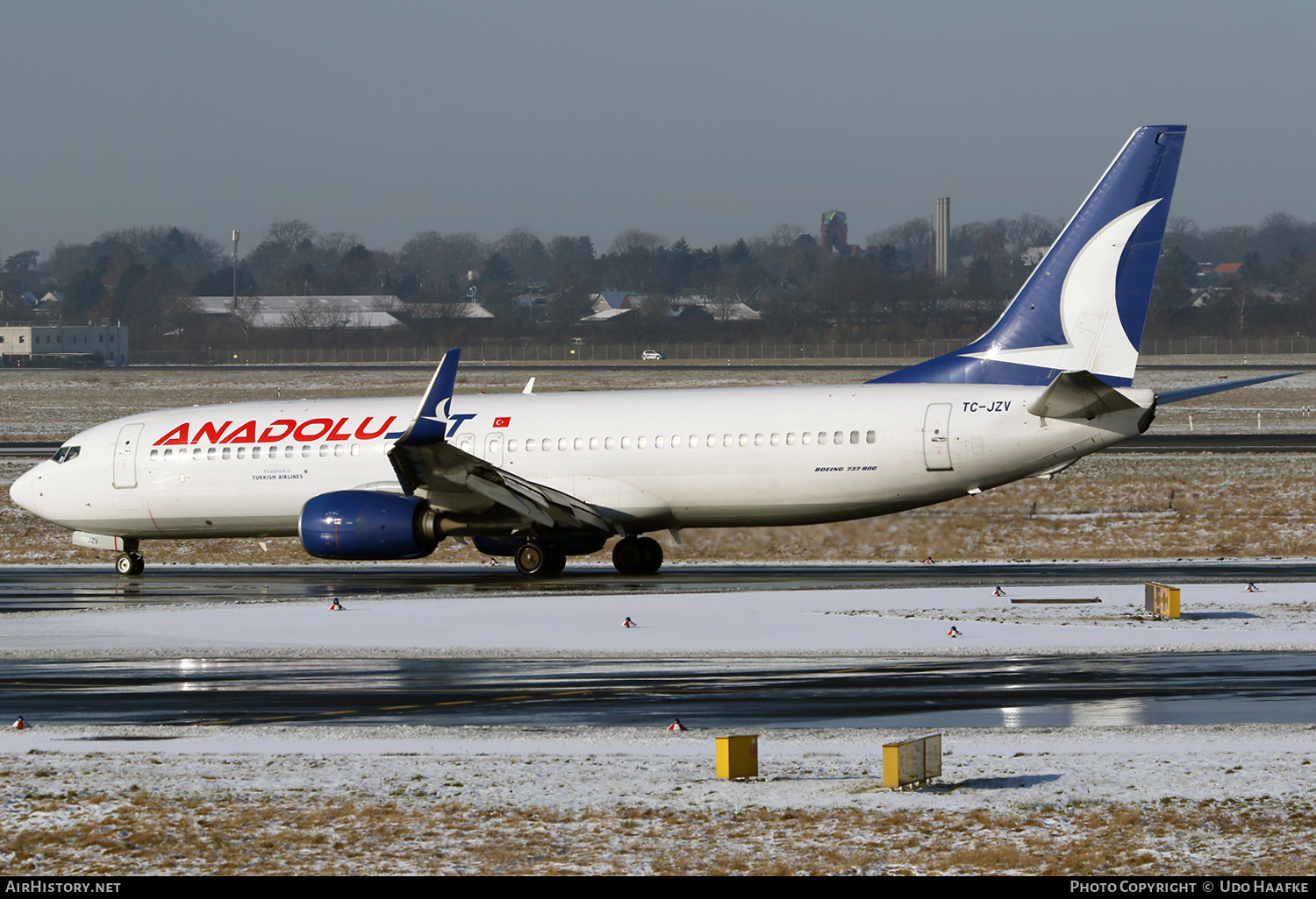 Aircraft Photo of TC-JZV | Boeing 737-8AS | AnadoluJet | AirHistory.net #643880