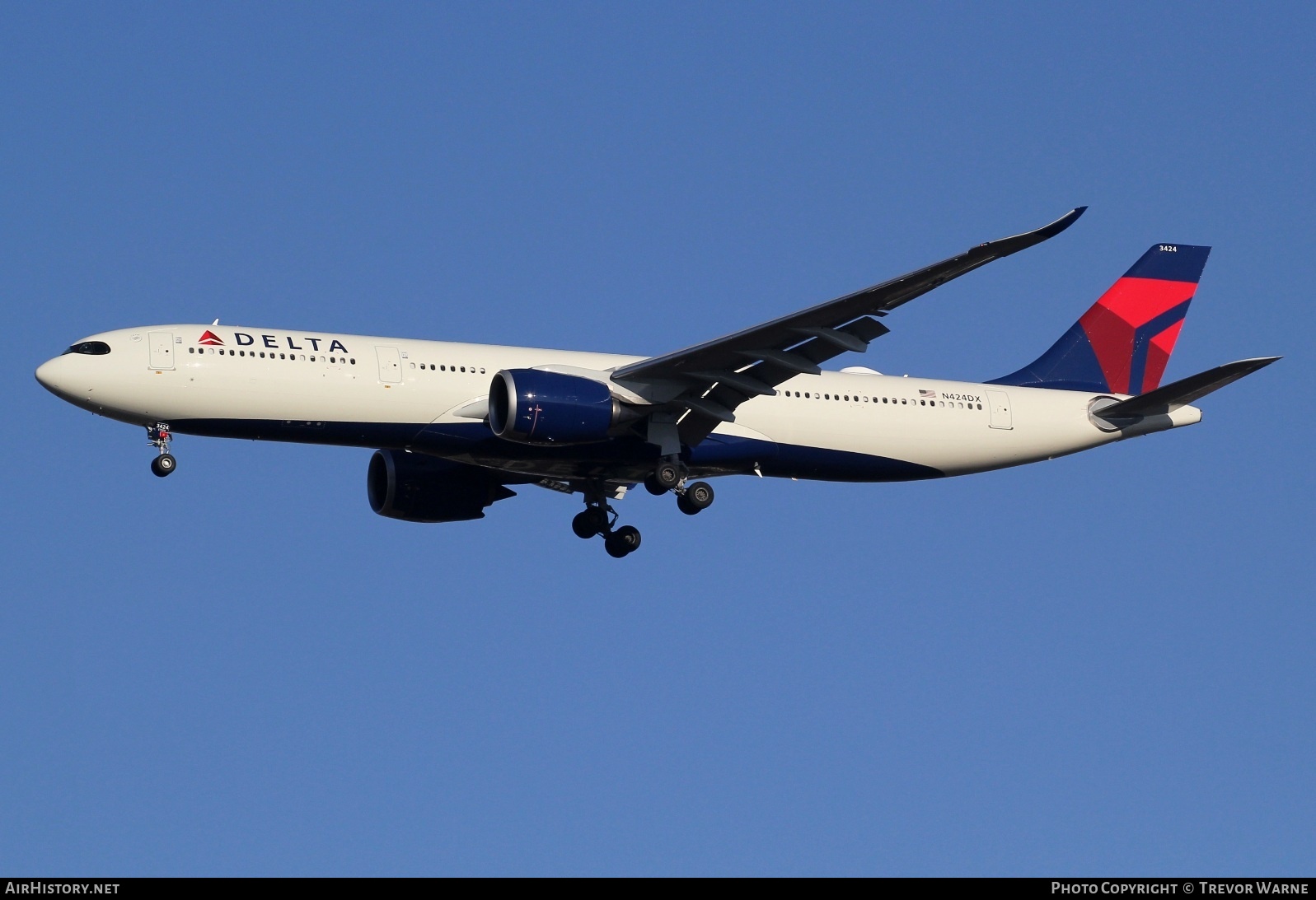 Aircraft Photo of N424DX | Airbus A330-941N | Delta Air Lines | AirHistory.net #643911