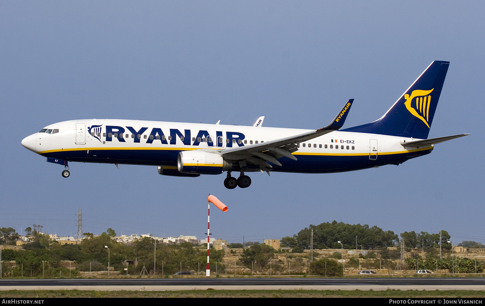 Aircraft Photo of EI-EKZ | Boeing 737-8AS | Ryanair | AirHistory.net #643915