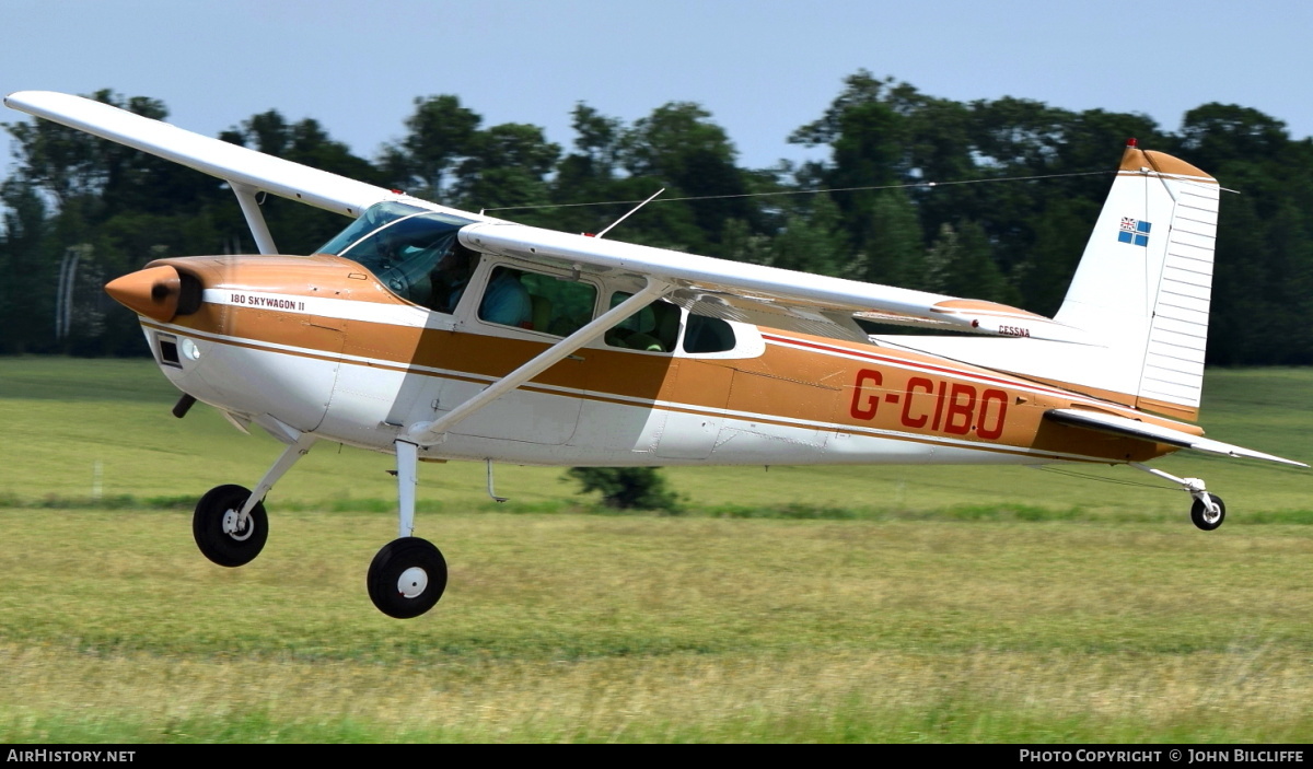 Aircraft Photo of G-CIBO | Cessna 180K Skywagon 180 | AirHistory.net #643924