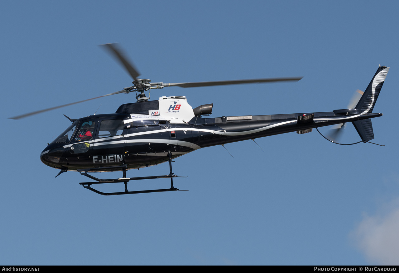 Aircraft Photo of F-HEIN | Aerospatiale AS-350B Ecureuil | HB Helibravo Aviação | AirHistory.net #643946