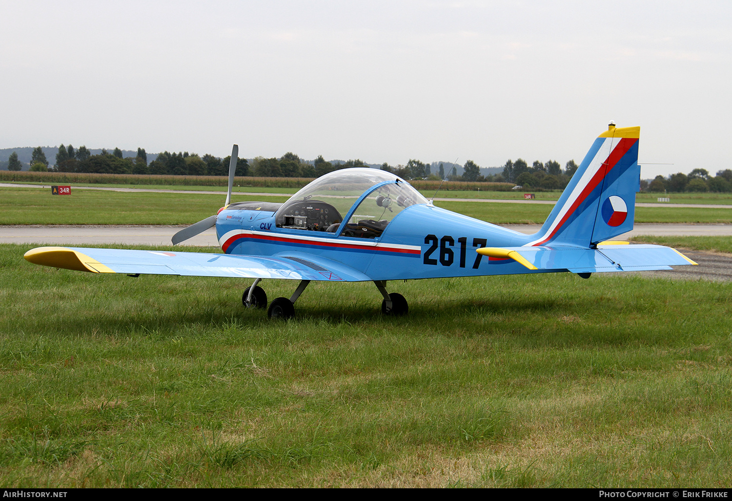 Aircraft Photo of 2617 | Evektor-Aerotechnik EV-97 TeamEurostar | Czechia - Air Force | AirHistory.net #643950
