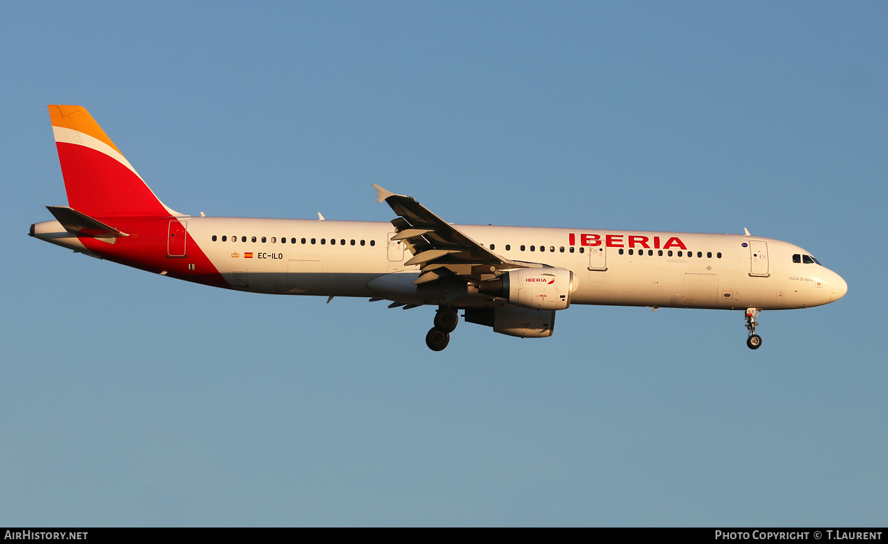 Aircraft Photo of EC-ILO | Airbus A321-212 | Iberia | AirHistory.net #643971