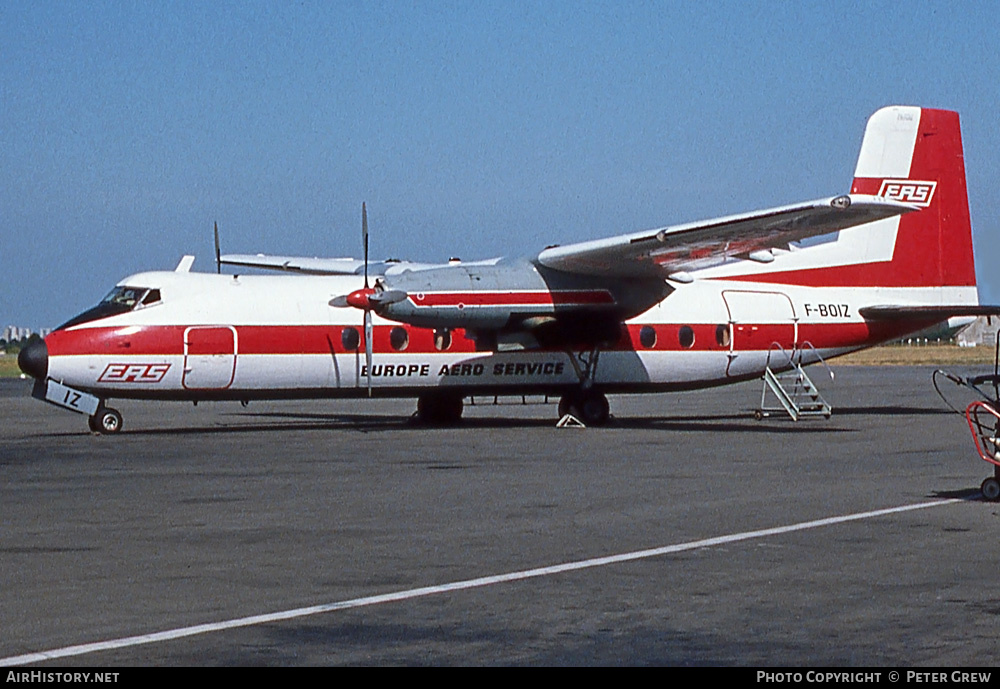 Aircraft Photo of F-BOIZ | Handley Page HPR-7 Herald 210 | EAS - Europe Aero Service | AirHistory.net #643985