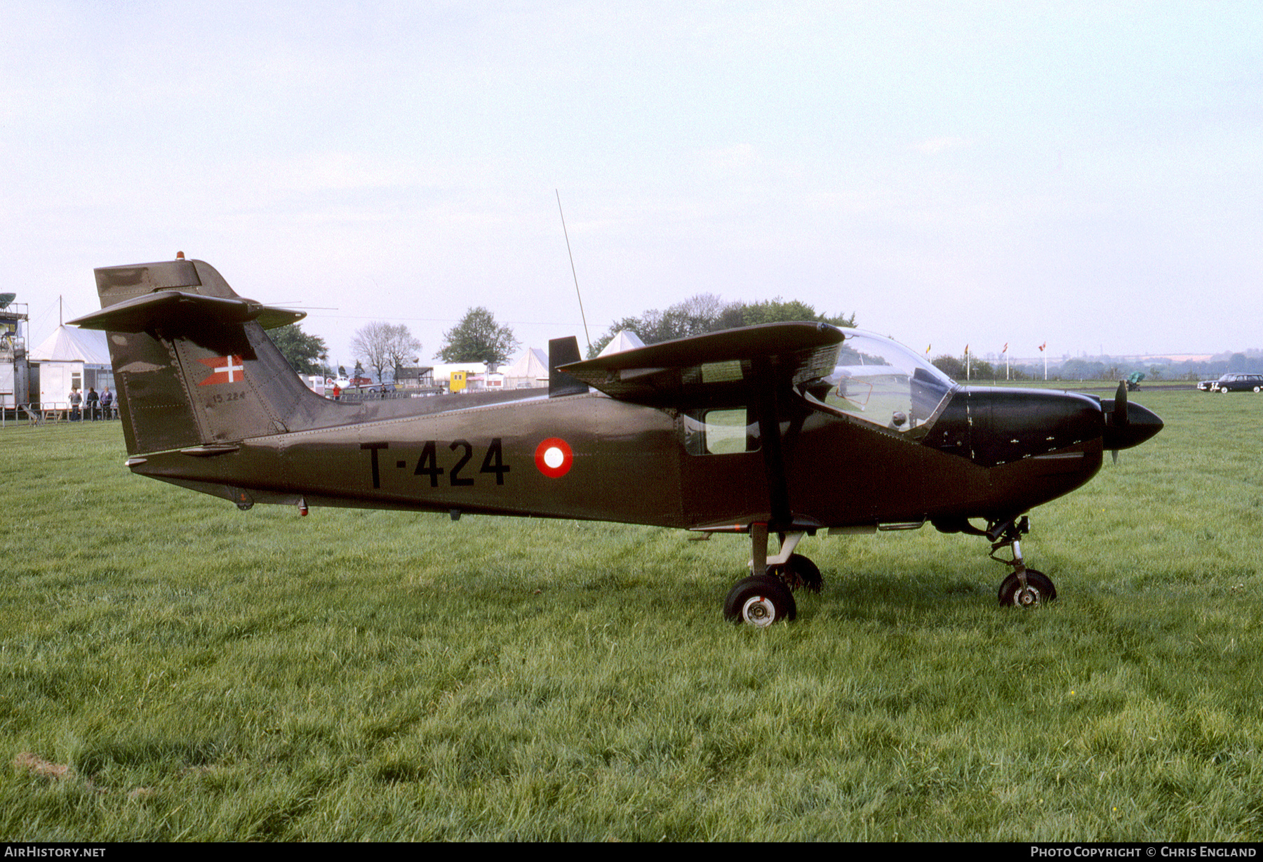 Aircraft Photo of T-424 | Saab T-17 Supporter | Denmark - Air Force | AirHistory.net #643991