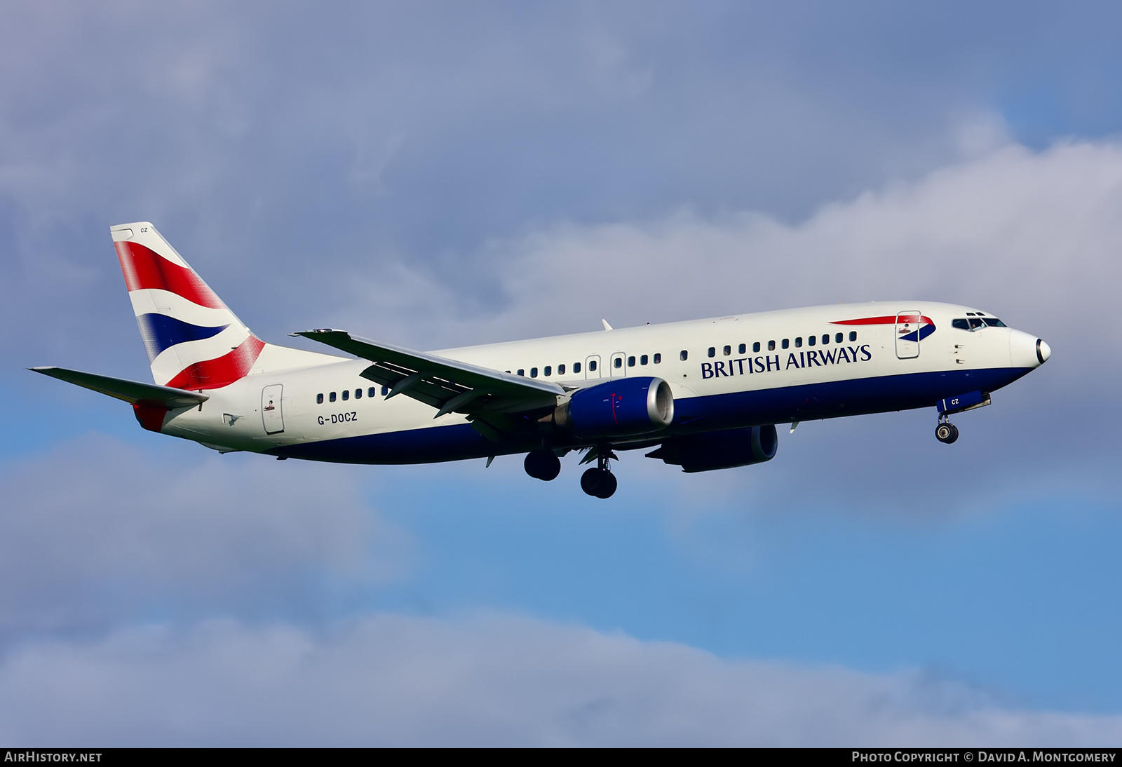 Aircraft Photo of G-DOCZ | Boeing 737-436 | British Airways | AirHistory.net #644007