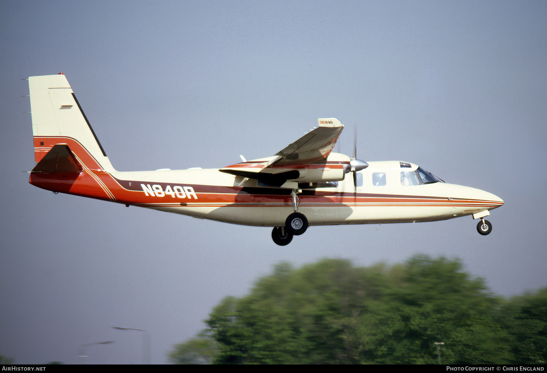Aircraft Photo of N840R | Rockwell 690C Jetprop 840 | AirHistory.net #644022