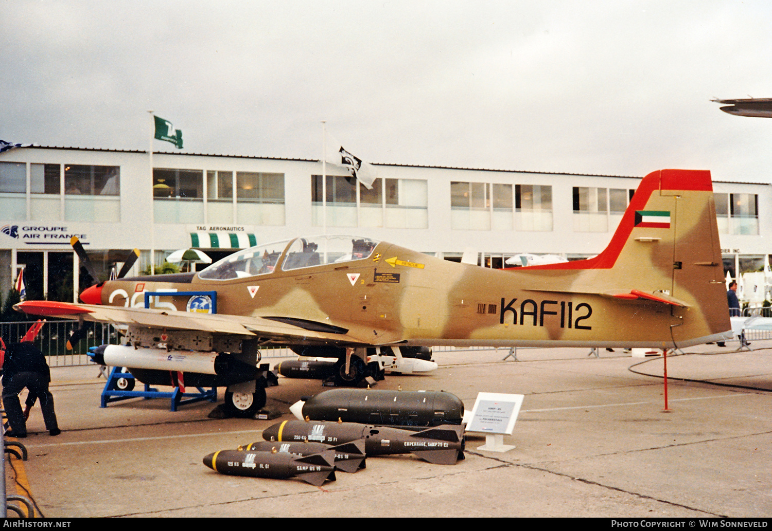 Aircraft Photo of KAF-112 | Short S-312 Tucano Mk52 | Kuwait - Air Force | AirHistory.net #644033