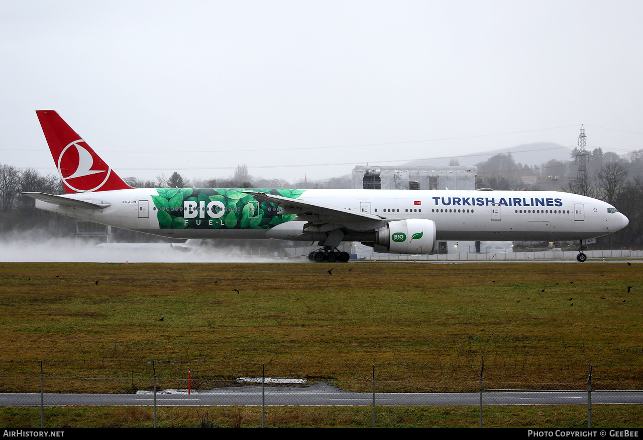 Aircraft Photo of TC-LJH | Boeing 777-3F2/ER | Turkish Airlines | AirHistory.net #644049