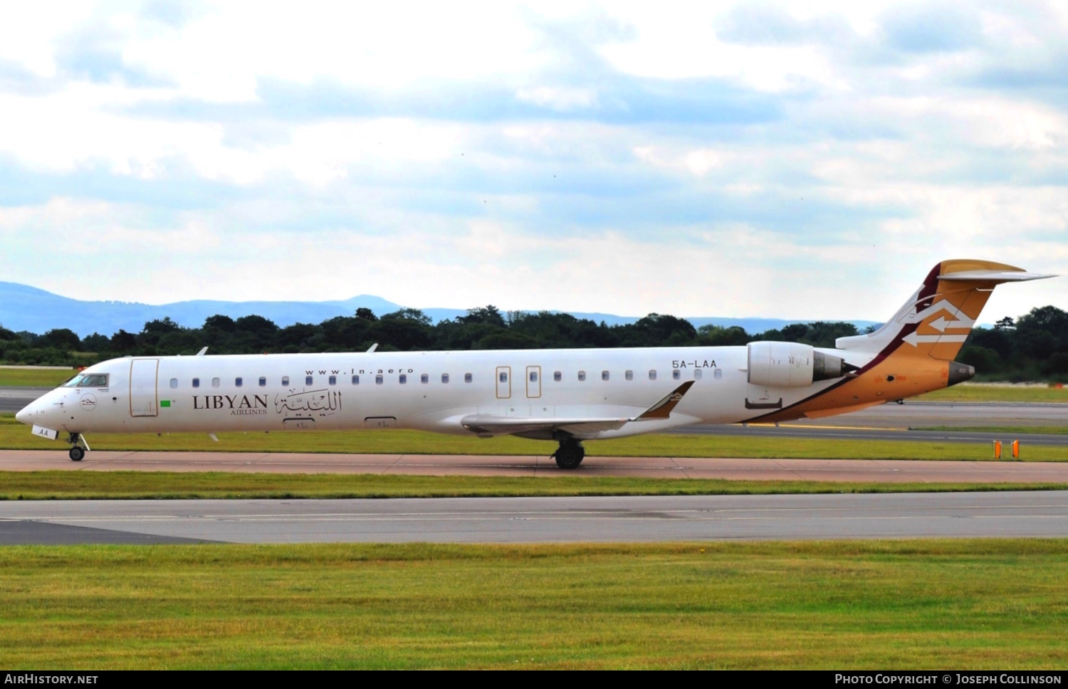 Aircraft Photo of 5A-LAA | Bombardier CRJ-900 (CL-600-2D24) | Libyan Airlines | AirHistory.net #644059