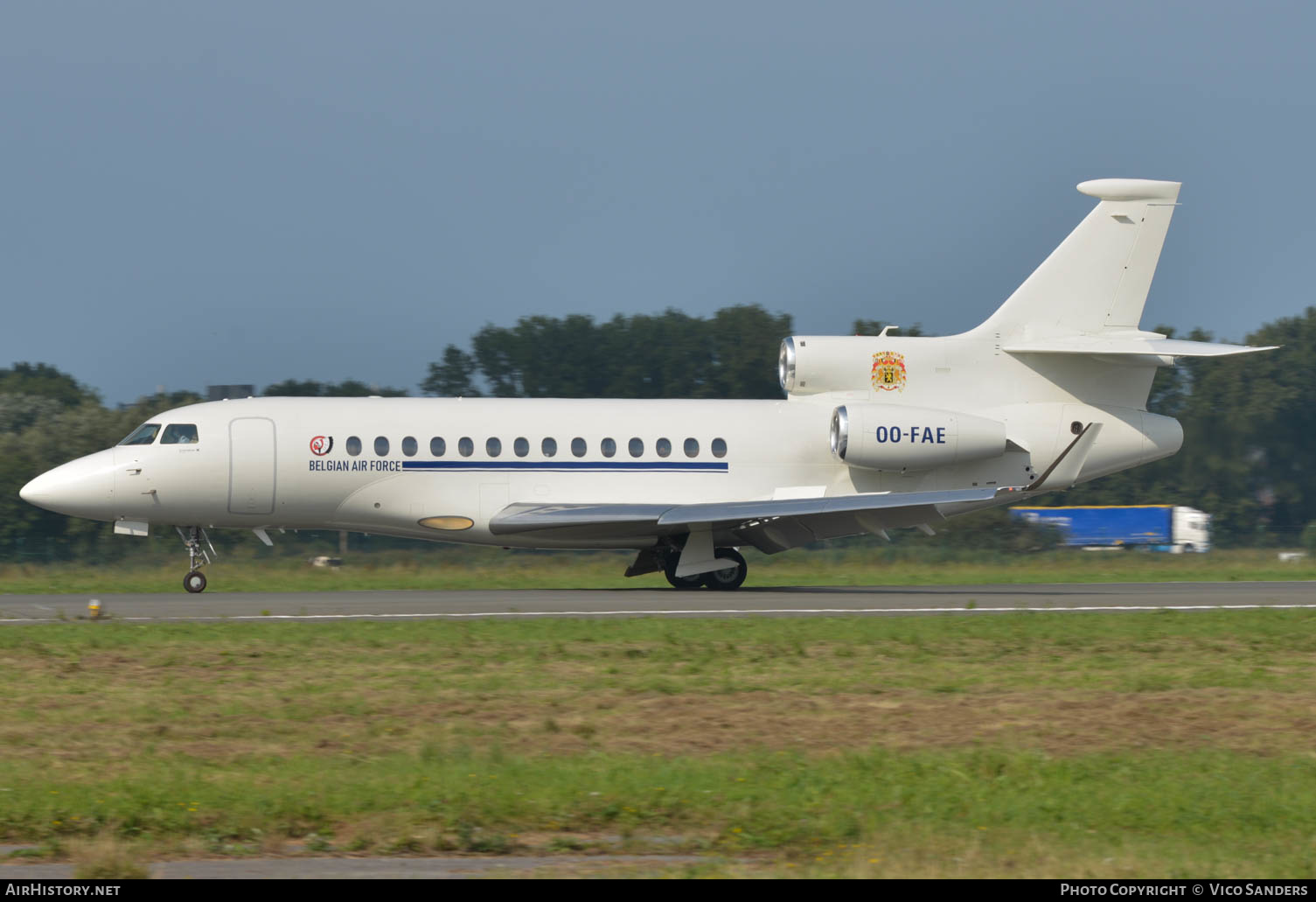 Aircraft Photo of OO-FAE | Dassault Falcon 7X | Belgium - Air Force | AirHistory.net #644088