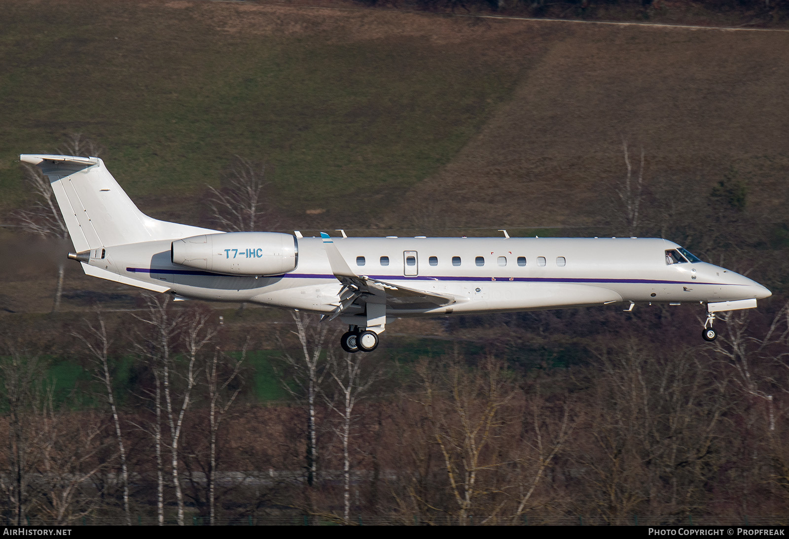 Aircraft Photo of T7-IHC | Embraer Legacy 650 (EMB-135BJ) | AirHistory.net #644105
