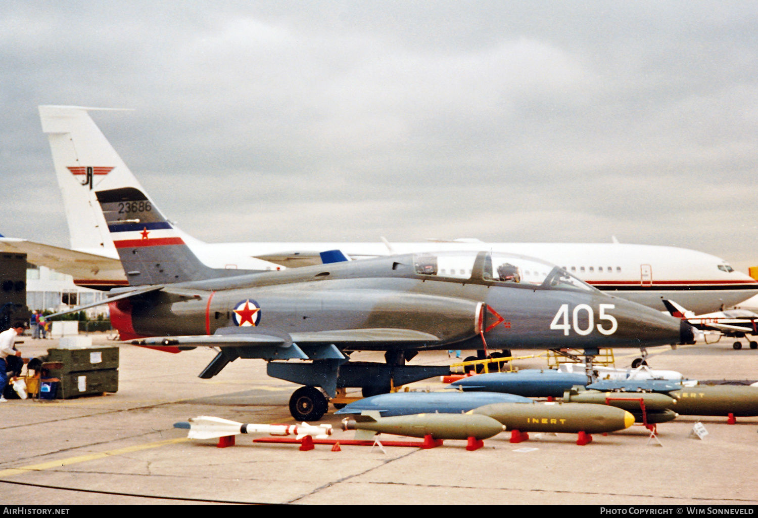 Aircraft Photo of 23686 | Soko G-4 Super Galeb | Yugoslavia - Air Force | AirHistory.net #644110