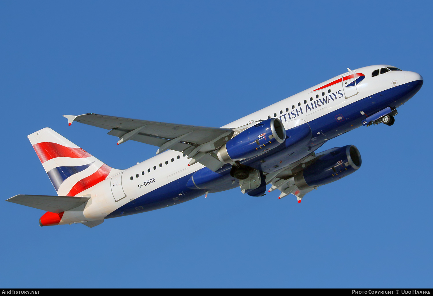 Aircraft Photo of G-DBCE | Airbus A319-131 | British Airways | AirHistory.net #644124