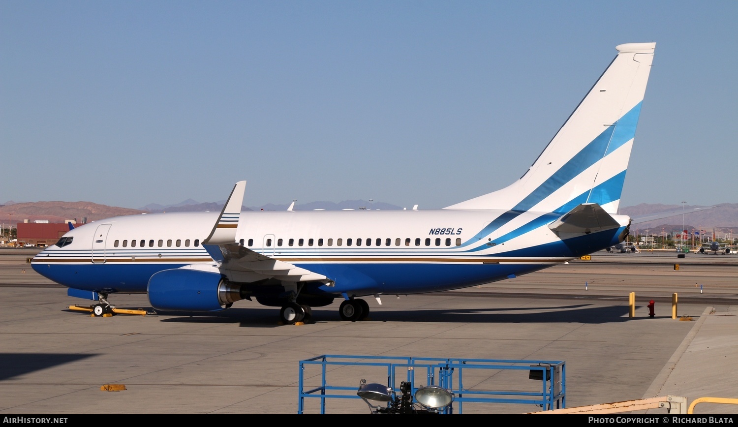 Aircraft Photo of N885LS | Boeing 737-7EL BBJ | Las Vegas Sands | AirHistory.net #644163