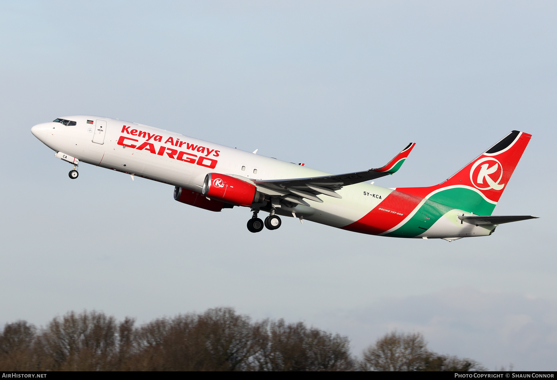 Aircraft Photo of 5Y-KCA | Boeing 737-86N(SF) | Kenya Airways Cargo | AirHistory.net #644171