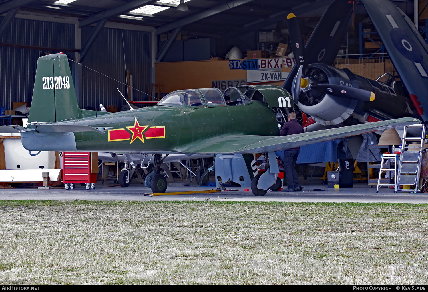 Aircraft Photo of ZK-FRU / 2132048 | Nanchang CJ-6A | AirHistory.net #644176