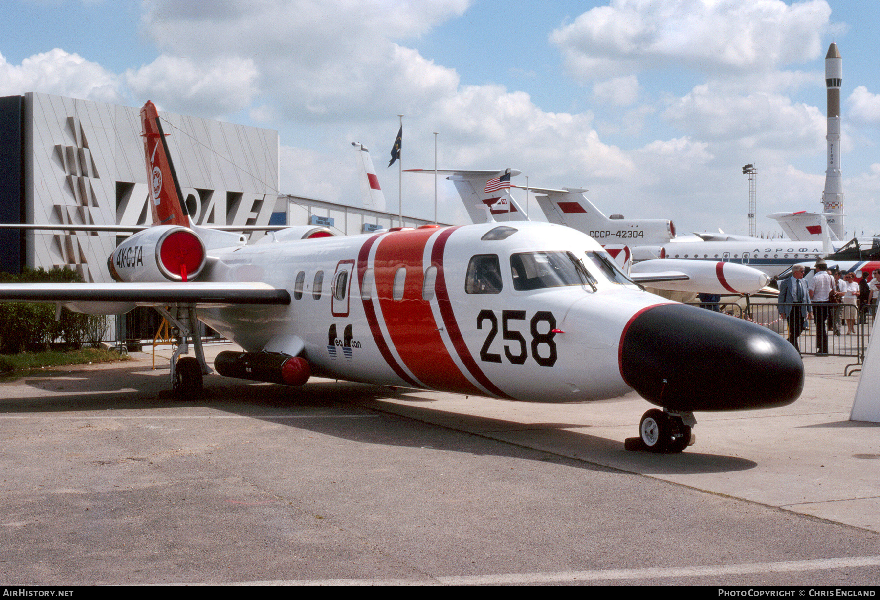 Aircraft Photo of 4X-CJA | Israel Aircraft Industries IAI-1124 Westwind 1 | IAI - Israel Aircraft Industries | AirHistory.net #644194