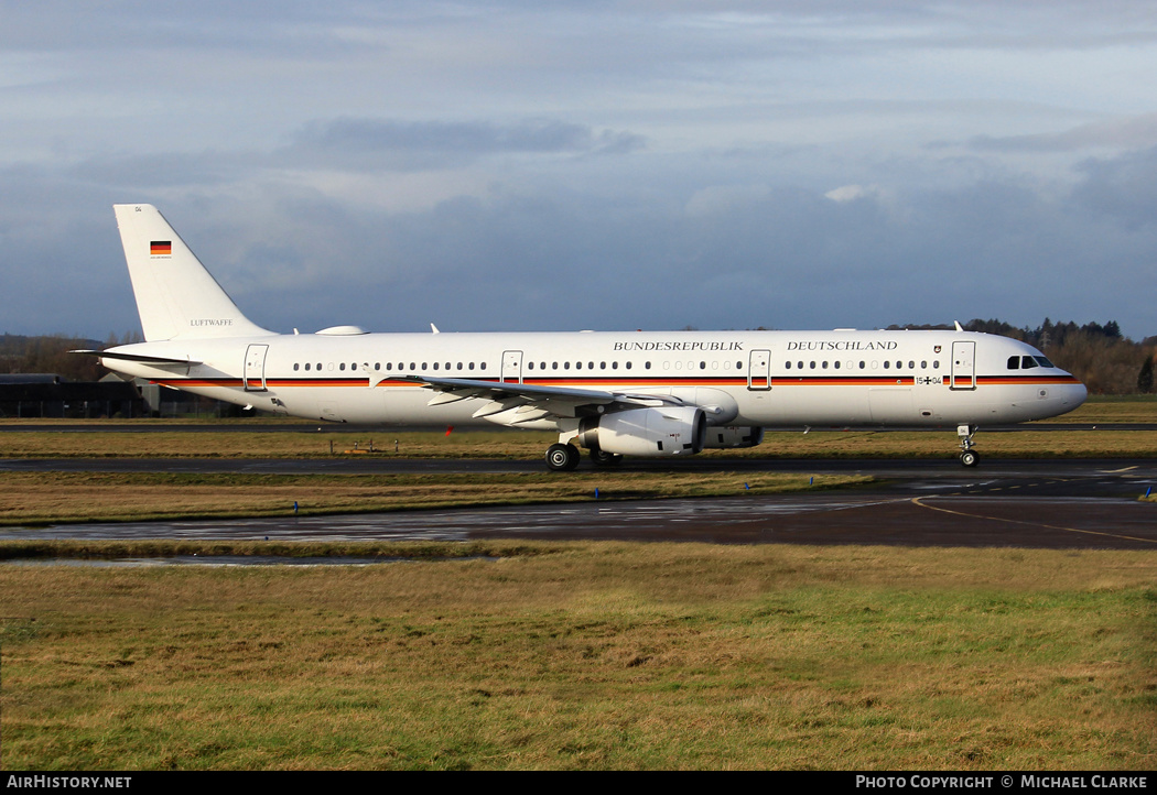 Aircraft Photo of 1504 | Airbus A321-231 | Germany - Air Force | AirHistory.net #644195