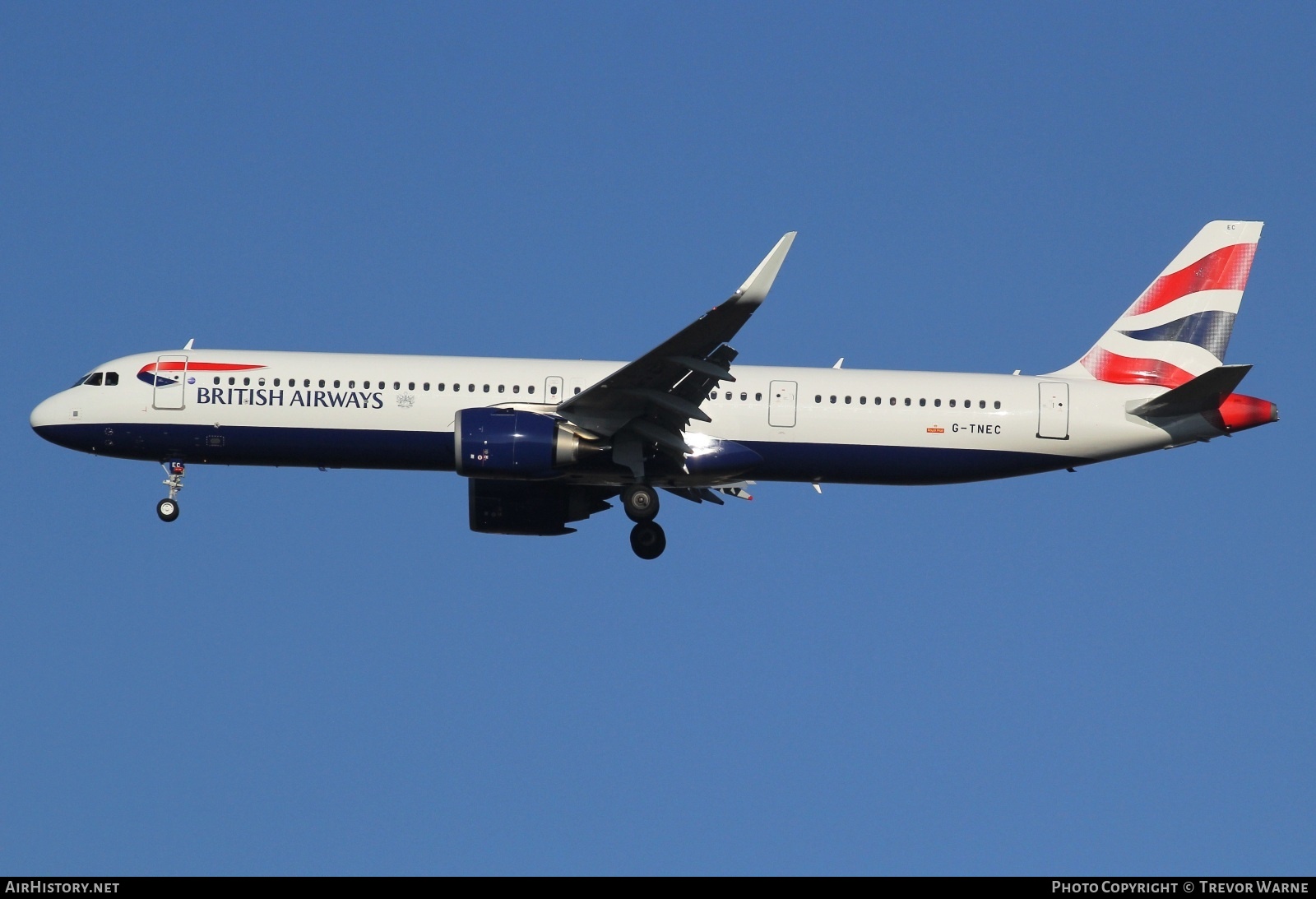 Aircraft Photo of G-TNEC | Airbus A321-251NX | British Airways | AirHistory.net #644201