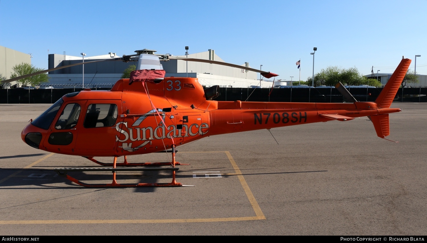 Aircraft Photo of N708SH | Aerospatiale AS-350B-2 Ecureuil | Sundance Helicopters | AirHistory.net #644239