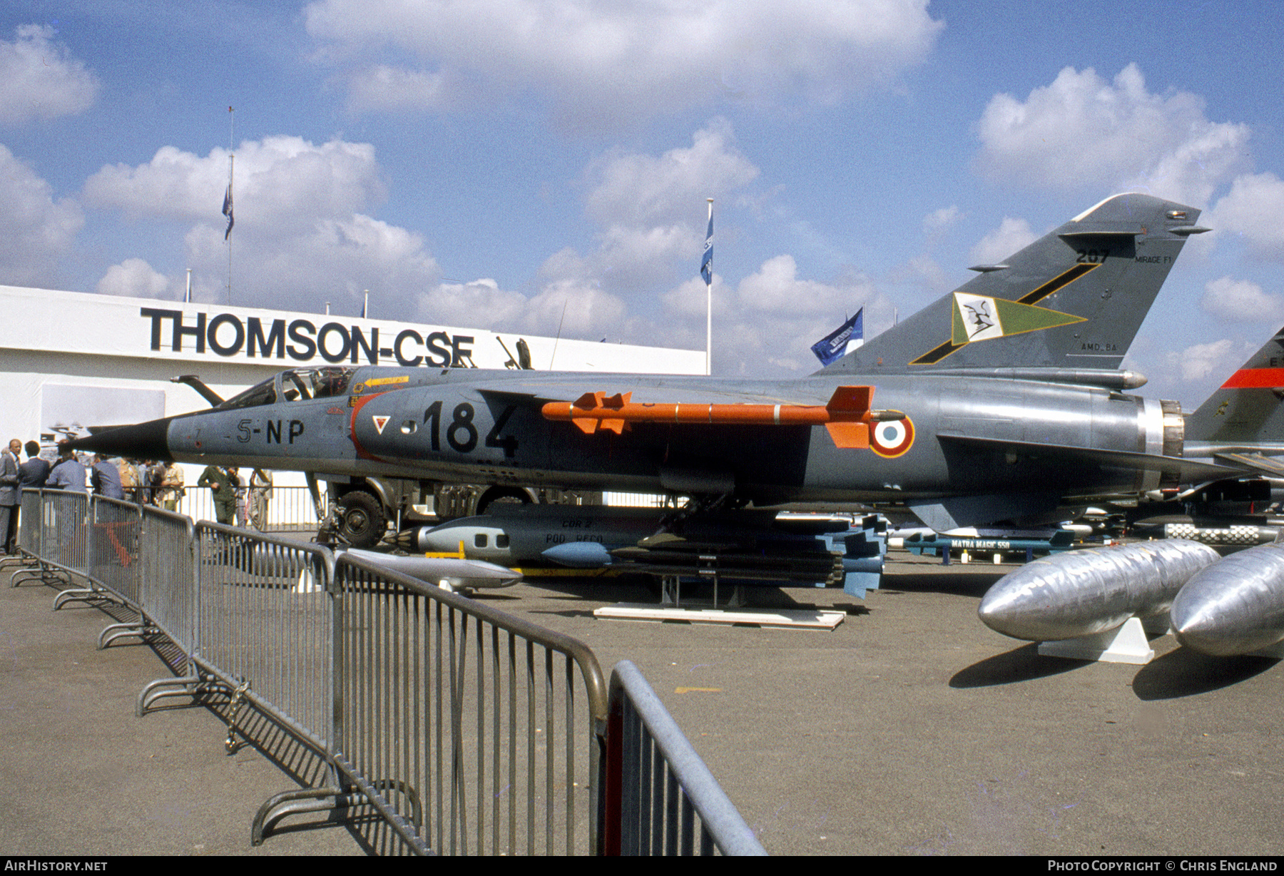 Aircraft Photo of 207 | Dassault Mirage F1C | France - Air Force | AirHistory.net #644246