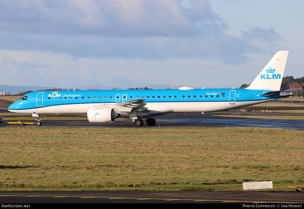 Aircraft Photo of PH-NXO | Embraer 195-E2 (ERJ-190-400) | KLM Cityhopper | AirHistory.net #644256