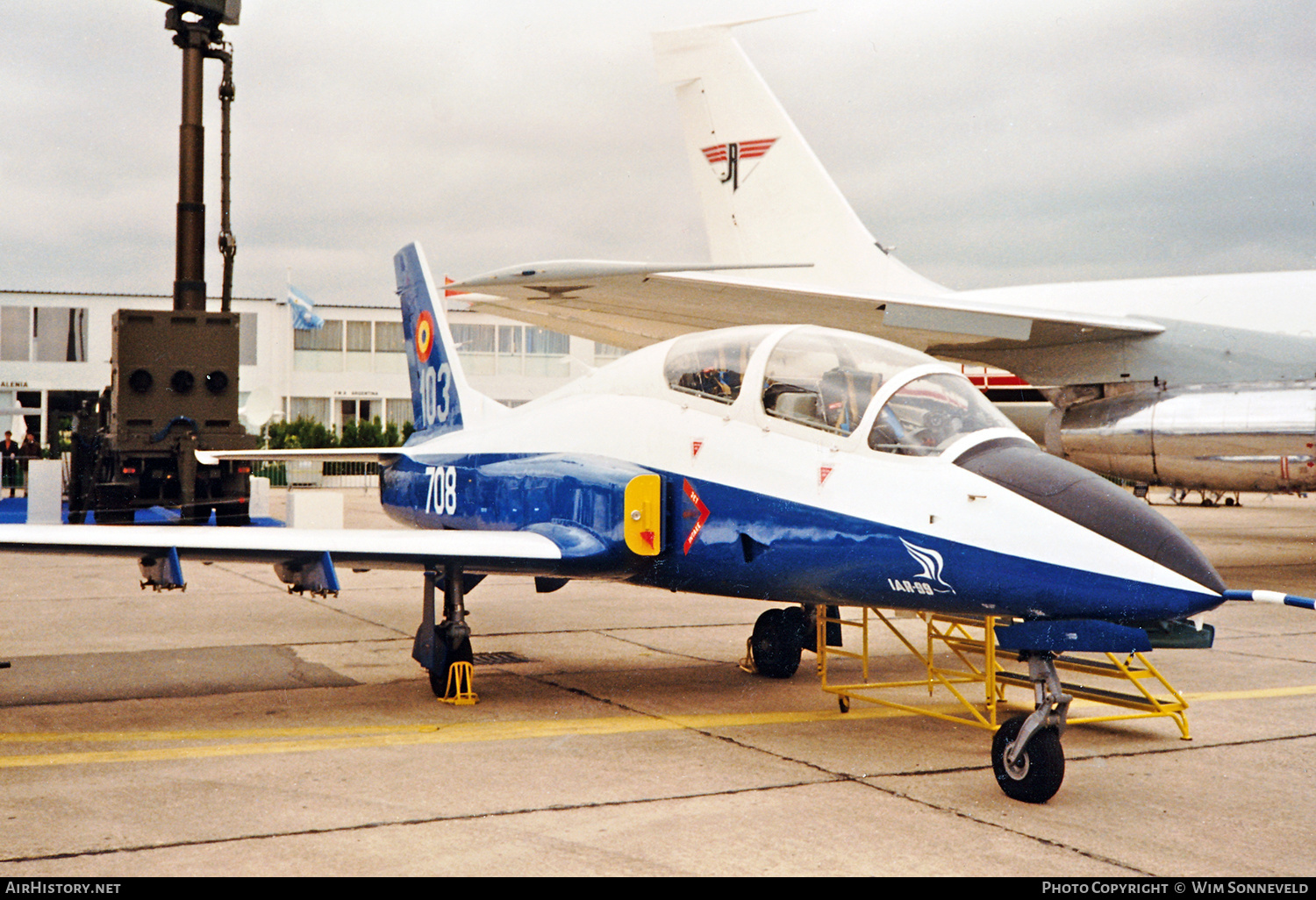 Aircraft Photo of 708 | IAR IAR-99 Soim | Romania - Air Force | AirHistory.net #644263