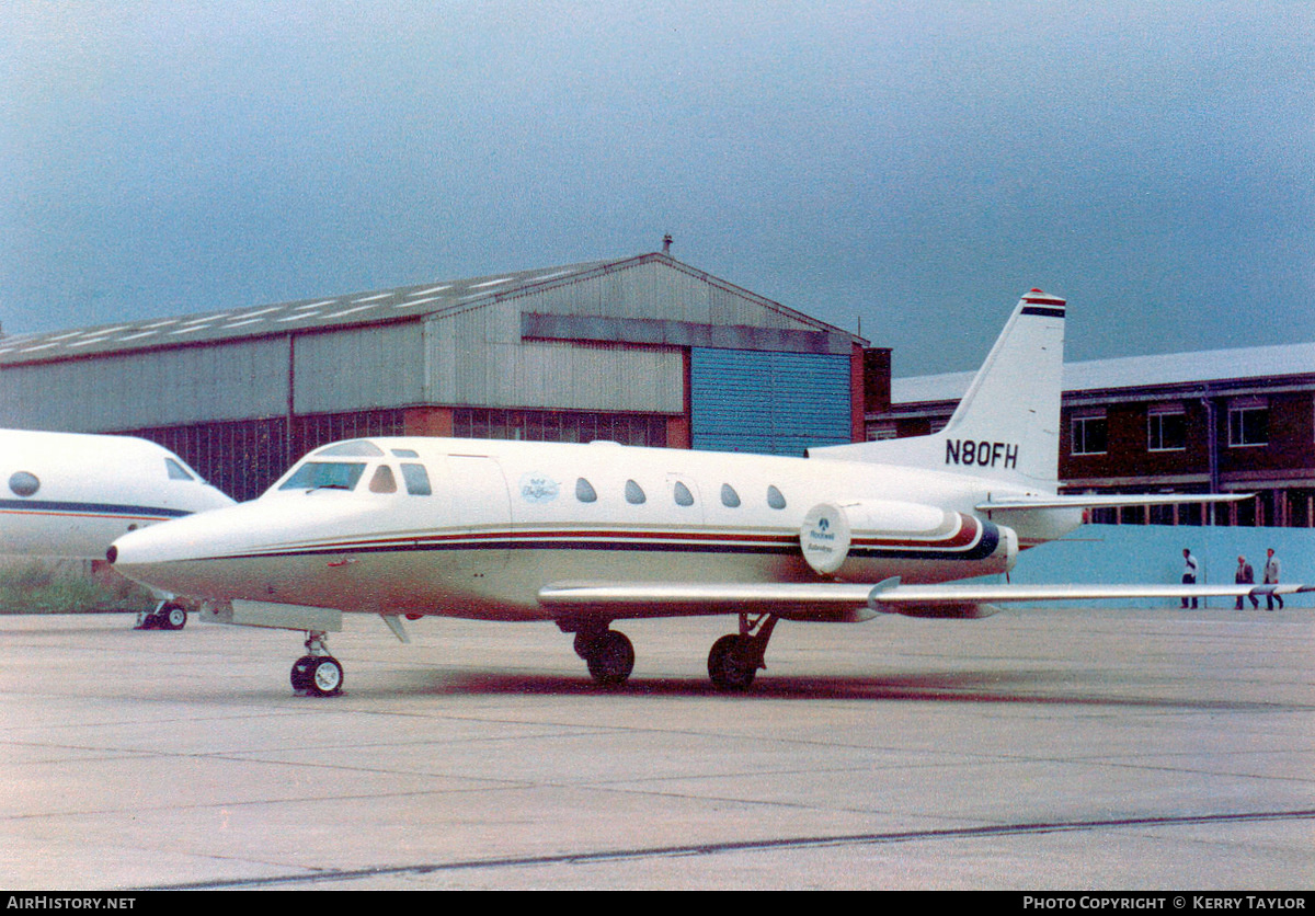 Aircraft Photo of N80FH | North American Rockwell NA-465 Sabreliner 65 | AirHistory.net #644283