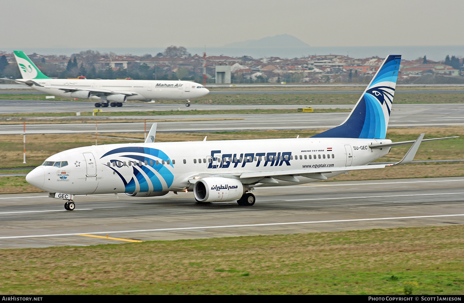 Aircraft Photo of SU-GEC | Boeing 737-866 | EgyptAir | AirHistory.net #644292