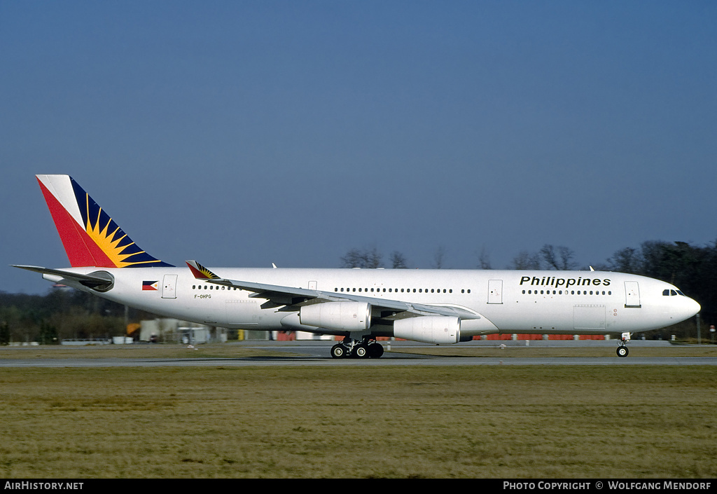 Aircraft Photo of F-OHPG | Airbus A340-211 | Philippine Airlines | AirHistory.net #644297