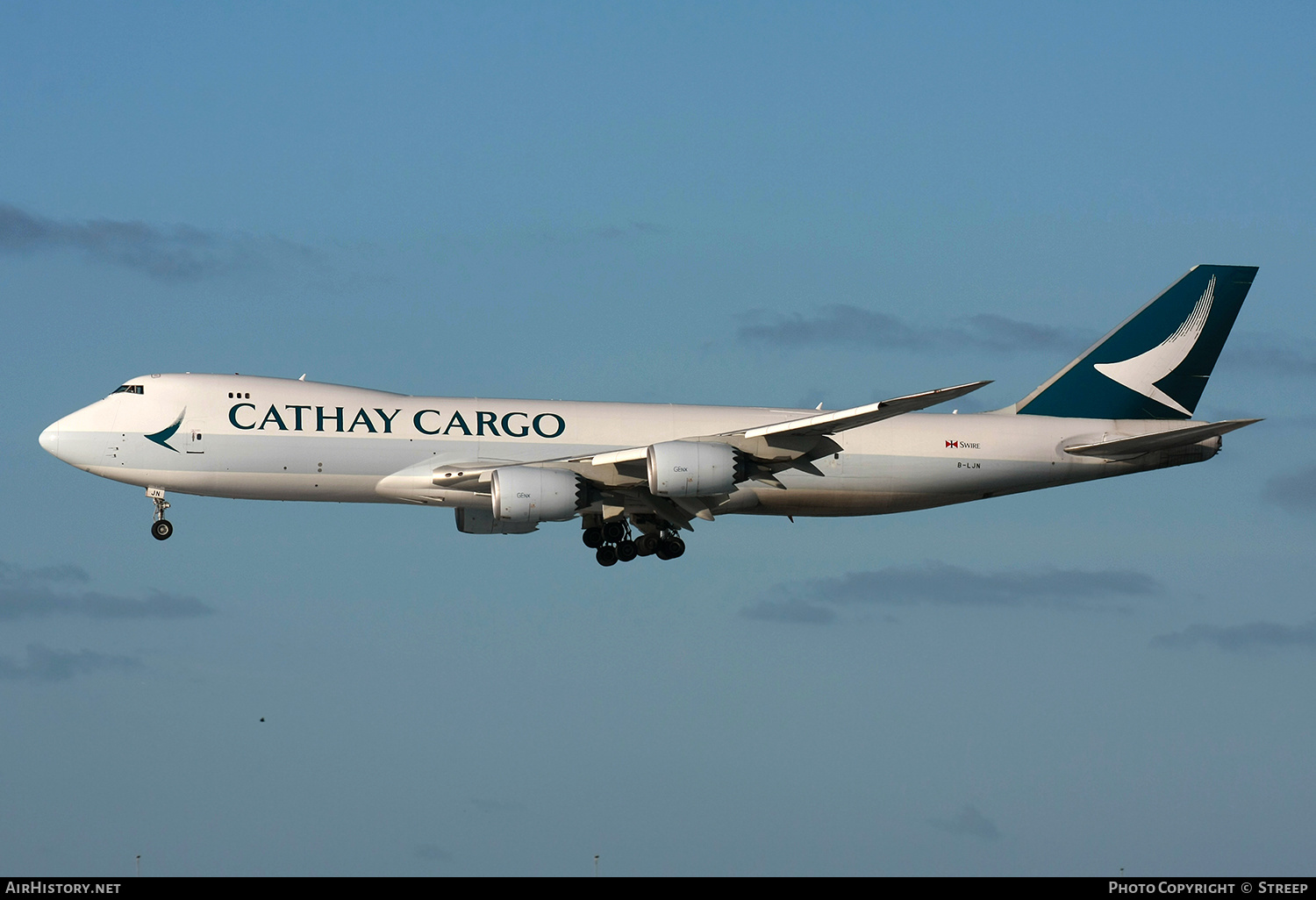 Aircraft Photo of B-LJN | Boeing 747-867F/SCD | Cathay Pacific Airways Cargo | AirHistory.net #644301