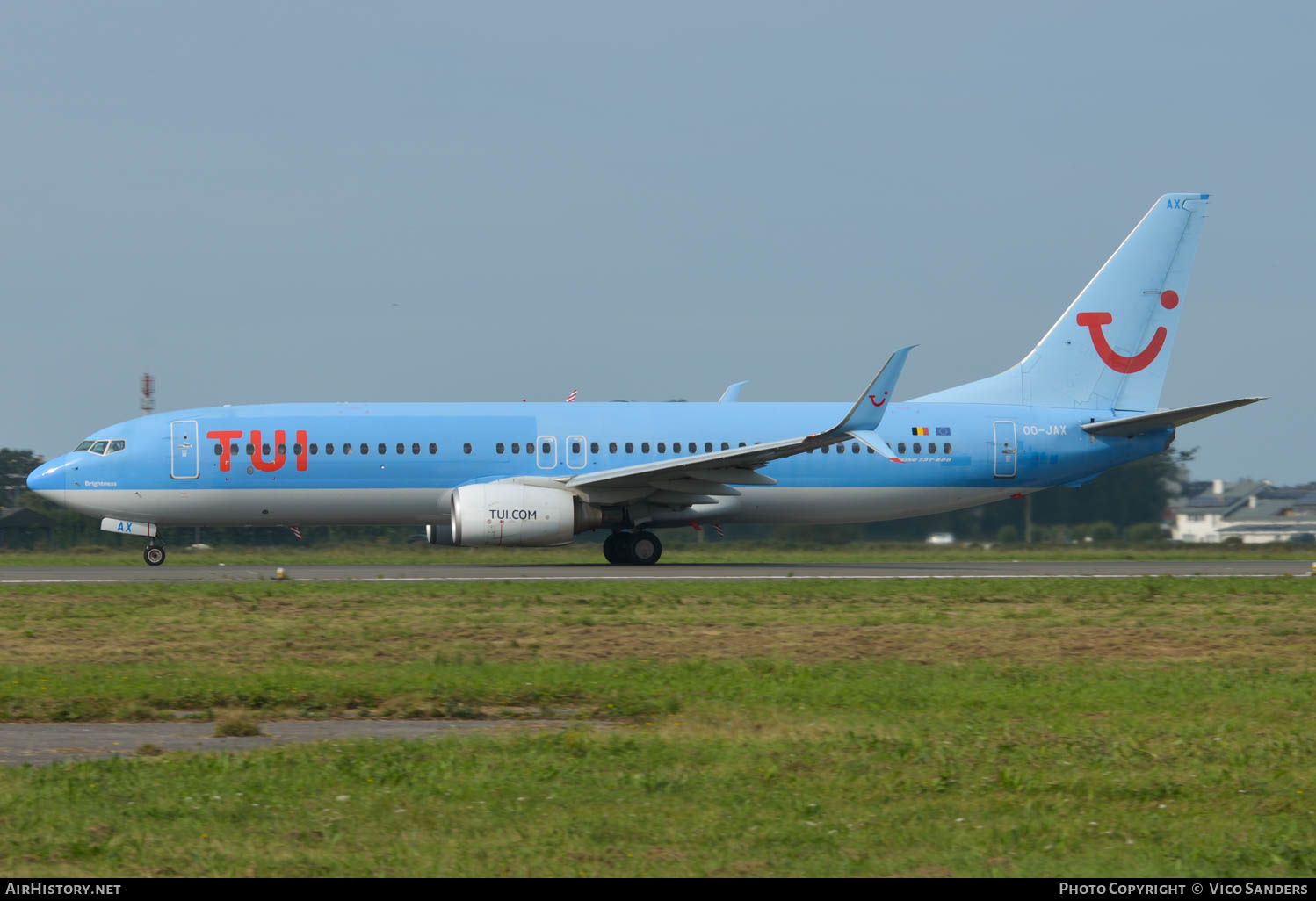 Aircraft Photo of OO-JAX | Boeing 737-8K5 | TUI | AirHistory.net #644309
