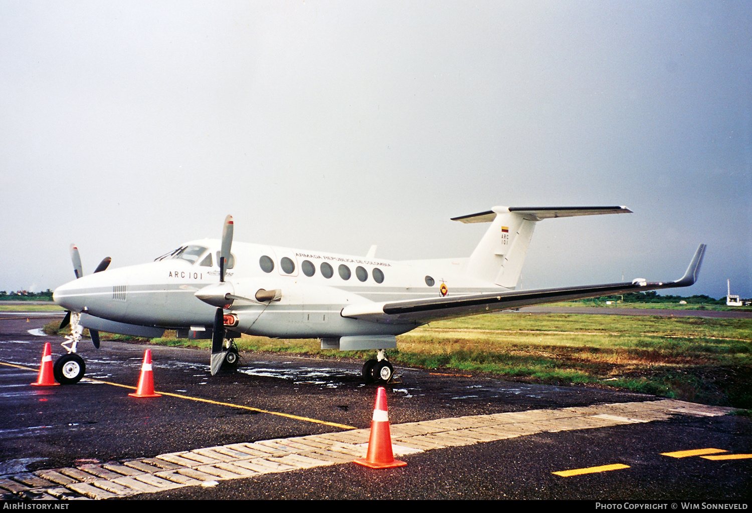 Aircraft Photo of ARC101 | Beech Super King Air 350 (B300) | Colombia - Navy | AirHistory.net #644311