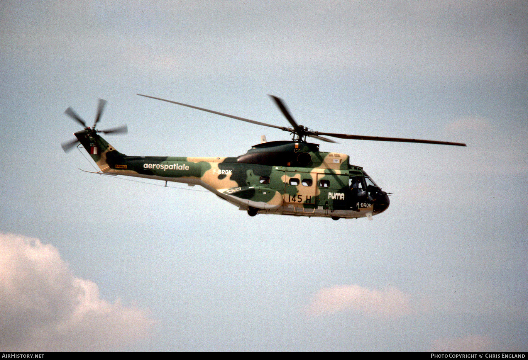 Aircraft Photo of F-BRQK | Aerospatiale SA-330C Puma | Aerospatiale | AirHistory.net #644324