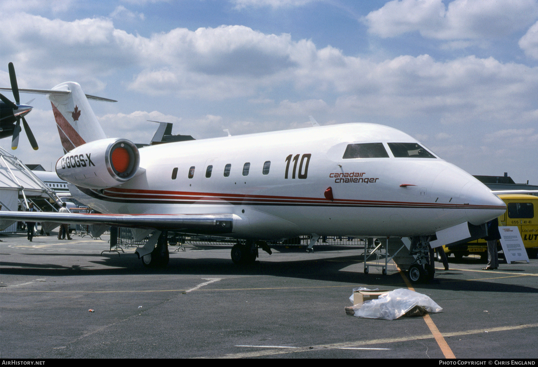 Aircraft Photo of C-CGCS-X | Canadair Challenger 600 (CL-600-1A11) | AirHistory.net #644326