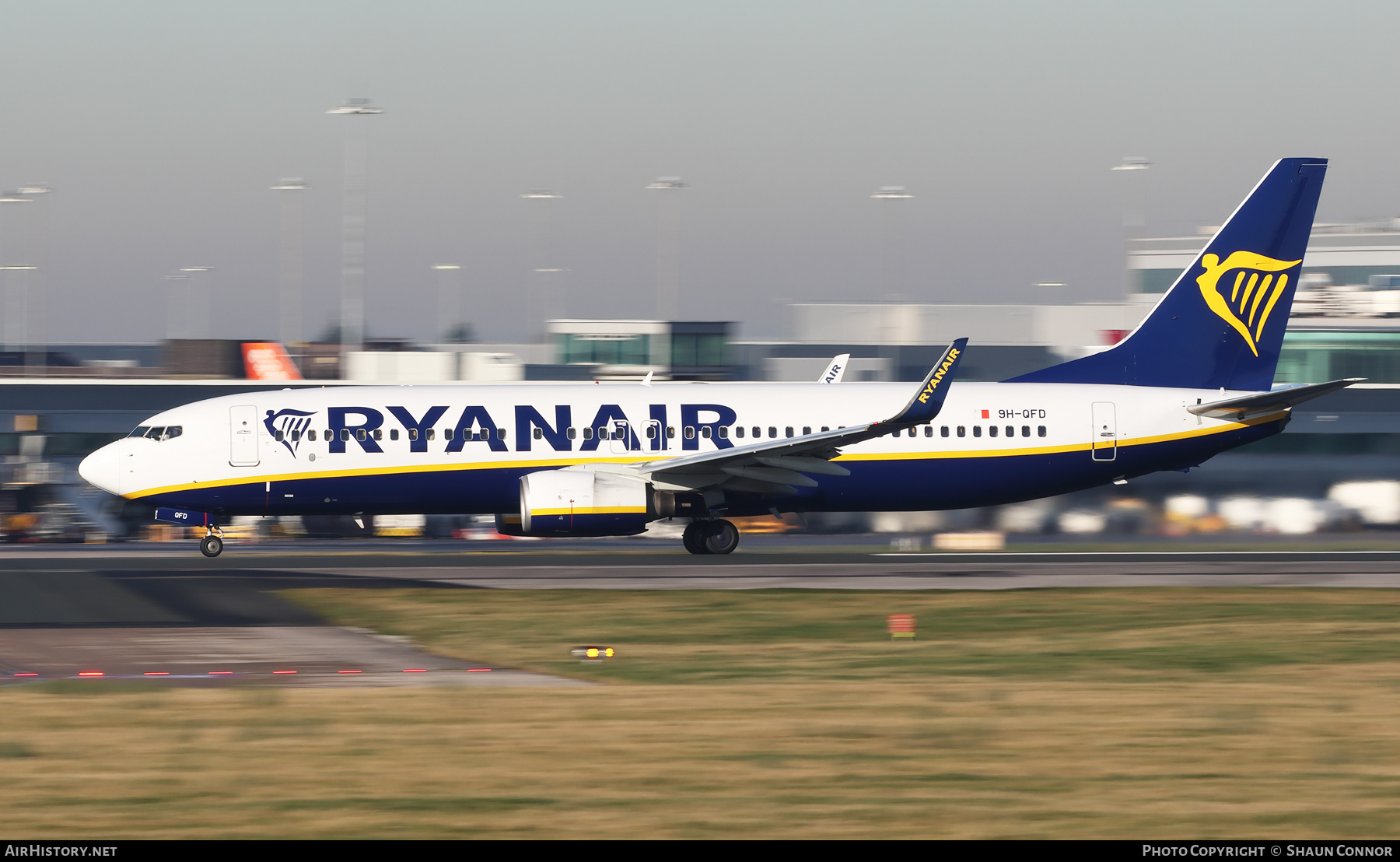 Aircraft Photo of 9H-QFD | Boeing 737-8AS | Ryanair | AirHistory.net #644329