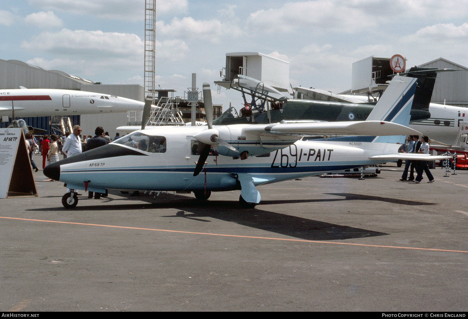 Aircraft Photo of I-PAIT | Partenavia AP-68TP | AirHistory.net #644332