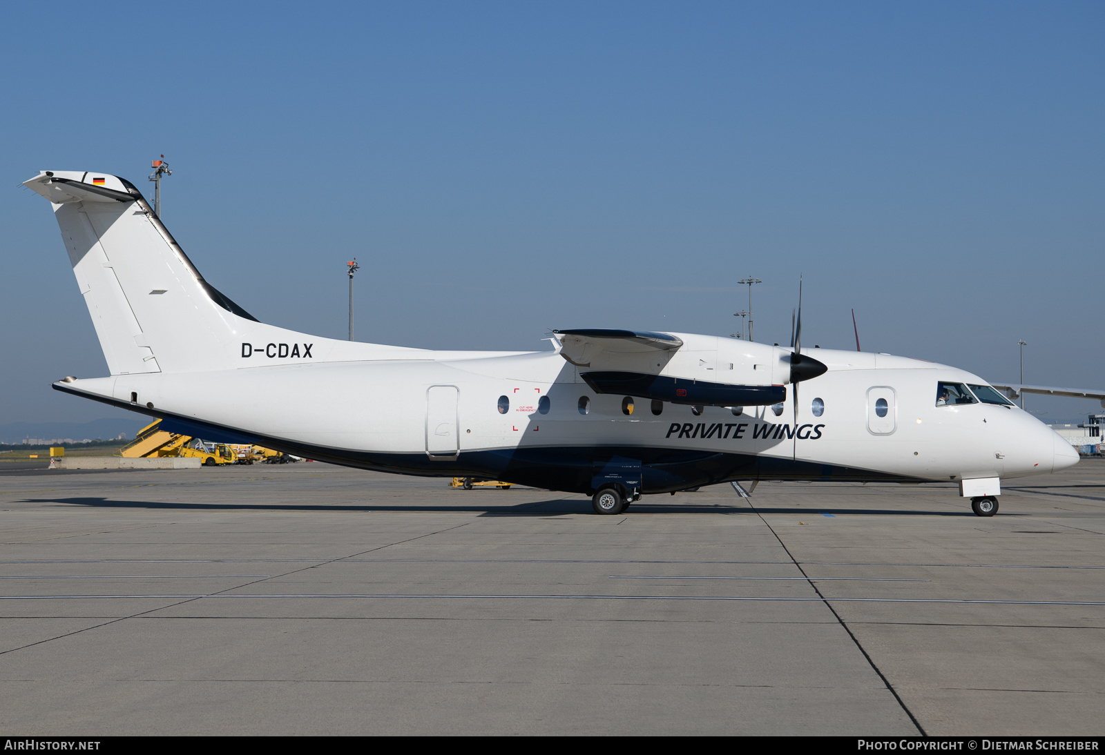 Aircraft Photo of D-CDAX | Dornier 328-110 | Private Wings | AirHistory.net #644336