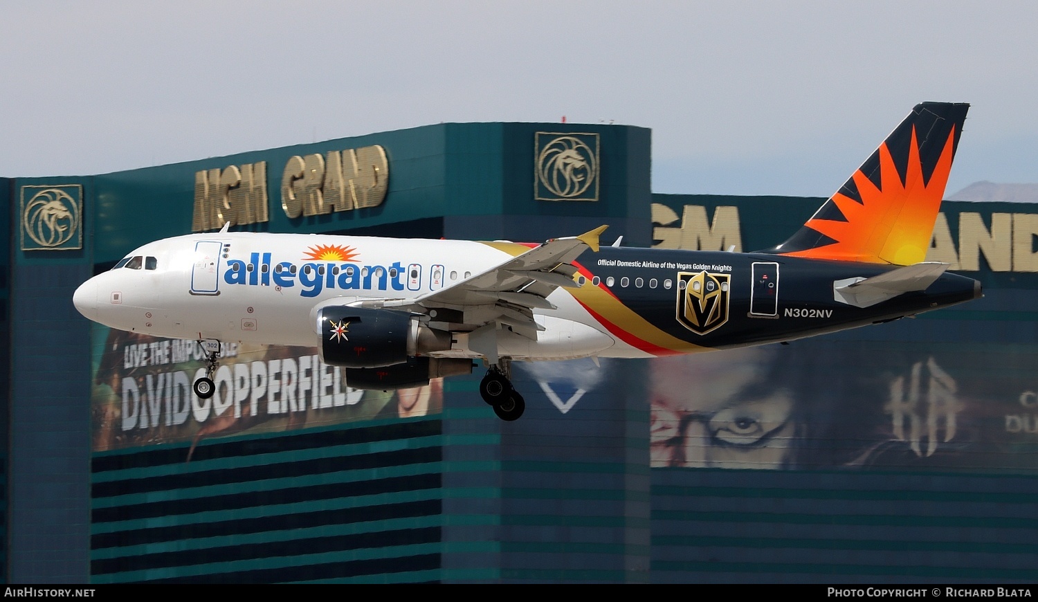 Aircraft Photo of N302NV | Airbus A319-111 | Allegiant Air | AirHistory.net #644349