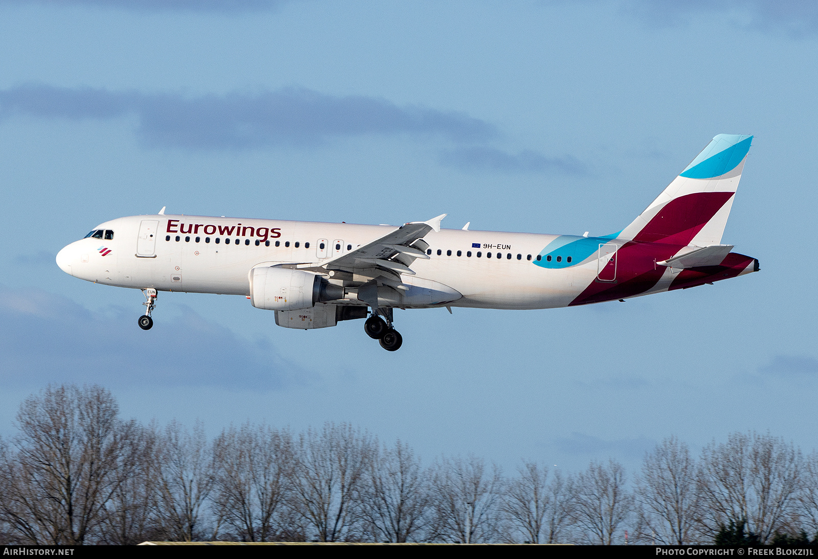 Aircraft Photo of 9H-EUN | Airbus A320-214 | Eurowings | AirHistory.net #644354