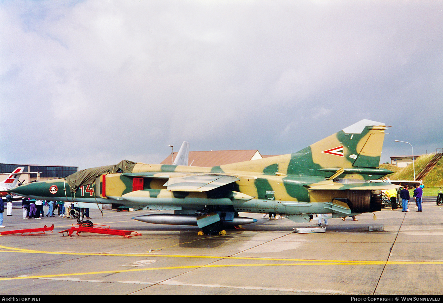 Aircraft Photo of 14 | Mikoyan-Gurevich MiG-23UB | Hungary - Air Force | AirHistory.net #644364