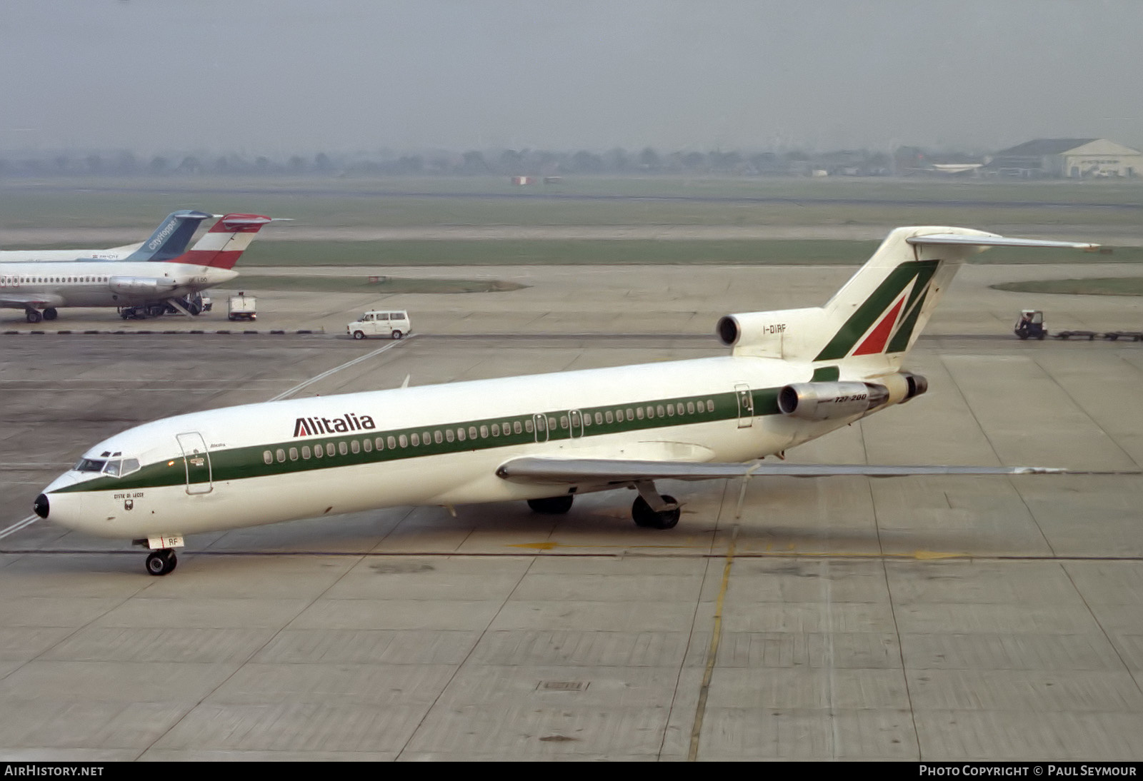 Aircraft Photo of I-DIRF | Boeing 727-243/Adv | Alitalia | AirHistory.net #644365