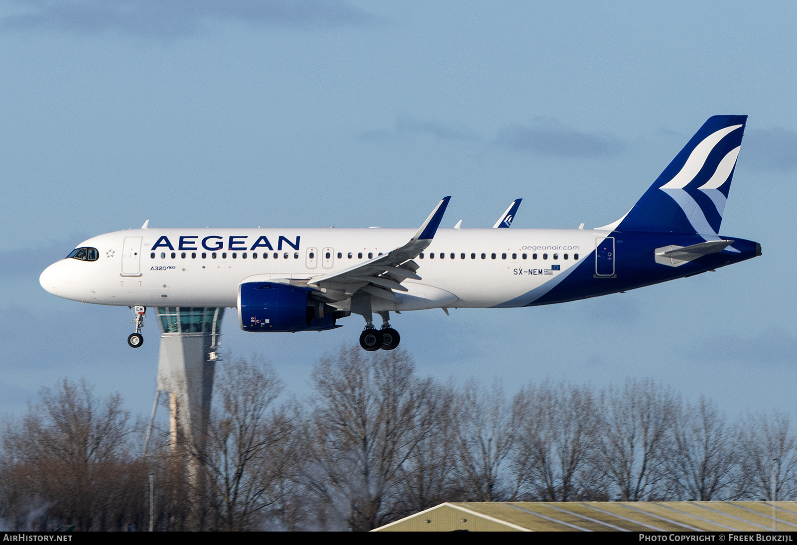 Aircraft Photo of SX-NEM | Airbus A320-271N | Aegean Airlines | AirHistory.net #644375