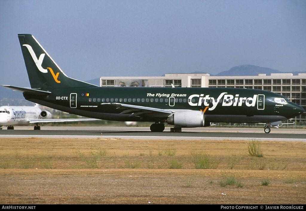 Aircraft Photo of OO-CTX | Boeing 737-3L9 | CityBird | AirHistory.net #644381