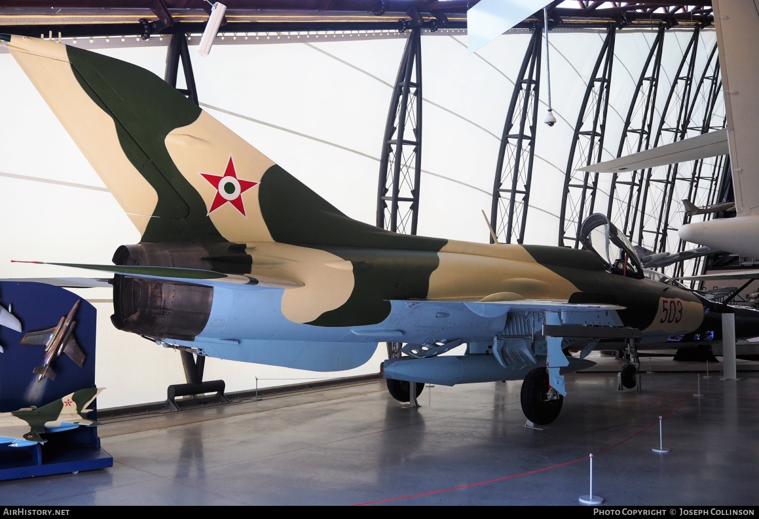 Aircraft Photo of 503 | Mikoyan-Gurevich MiG-21PF | Hungary - Air Force | AirHistory.net #644386