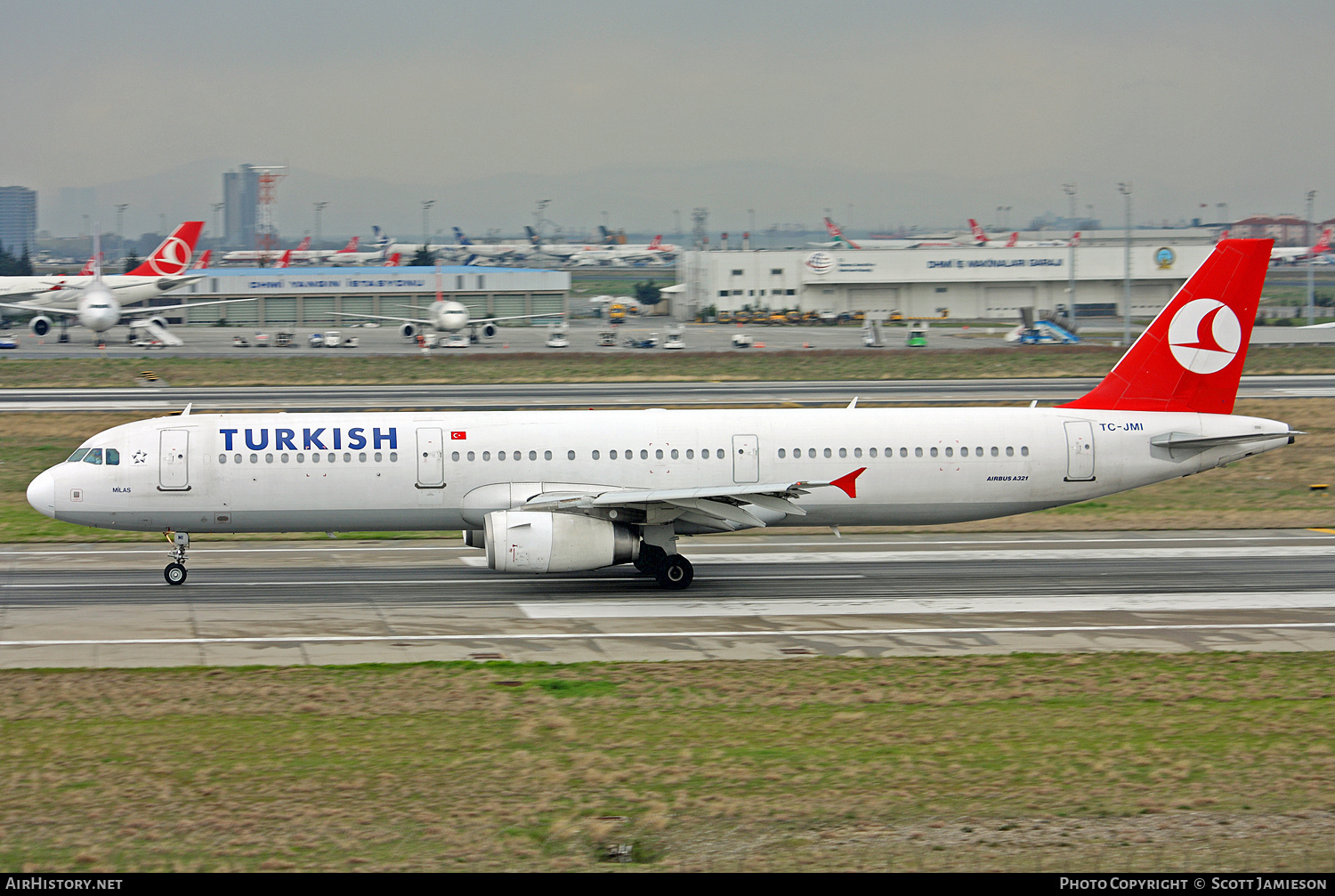 Aircraft Photo of TC-JMI | Airbus A321-232 | Turkish Airlines | AirHistory.net #644390