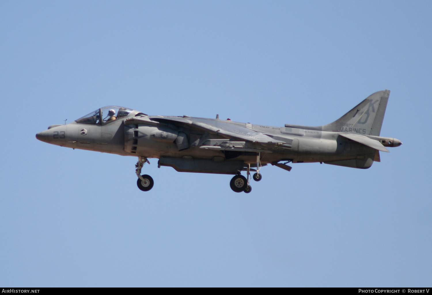 Aircraft Photo of 163877 | Boeing AV-8B Harrier II+ | USA - Marines | AirHistory.net #644394