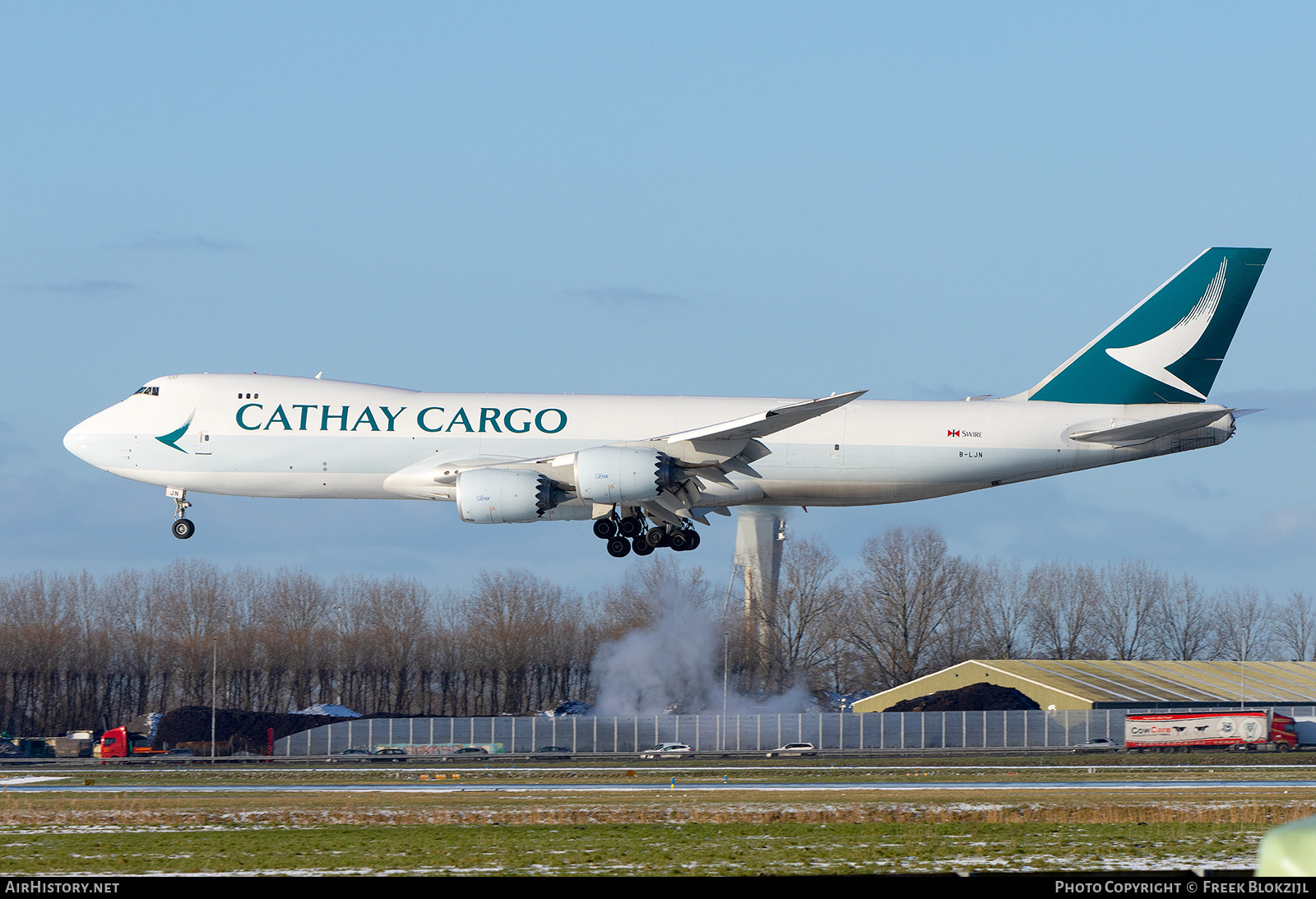 Aircraft Photo of B-LJN | Boeing 747-867F/SCD | Cathay Cargo | AirHistory.net #644438